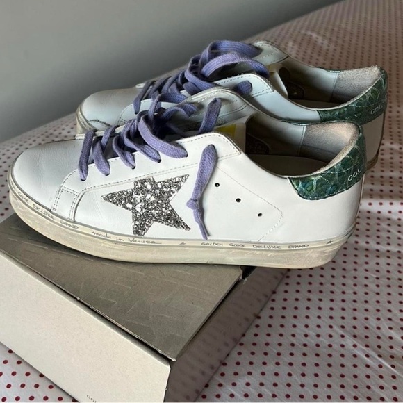 Golden Goose Hi Star Sneakers - Picture 1 of 7